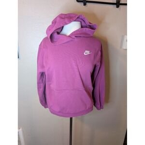 Girls Barbiecore Pink Hooded Nike Sweatshirt size‎ XL